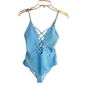 Revibe Dipping Daisys One piece Swimsuit Sz S NWT